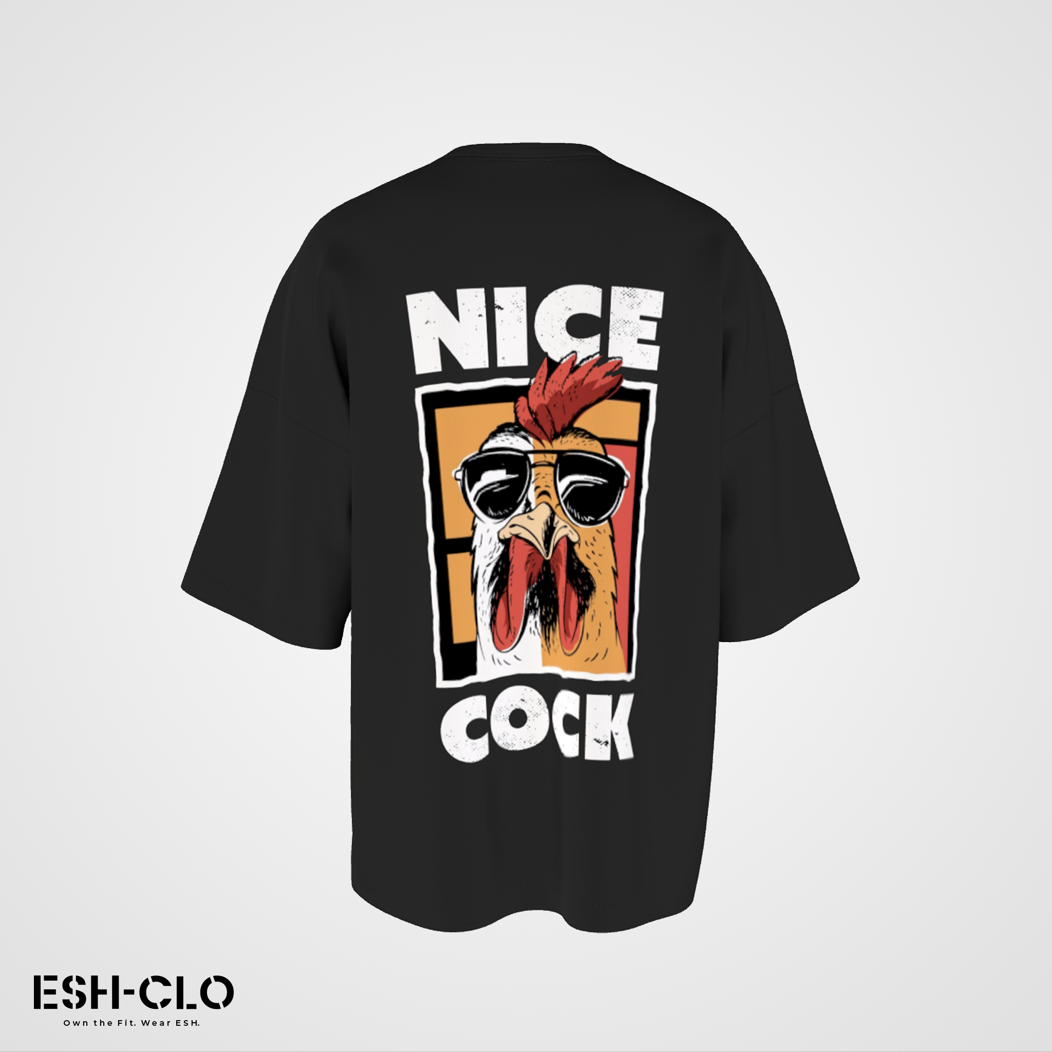 ESH Oversized T-Shirt – Nice Cock (Drop 1)