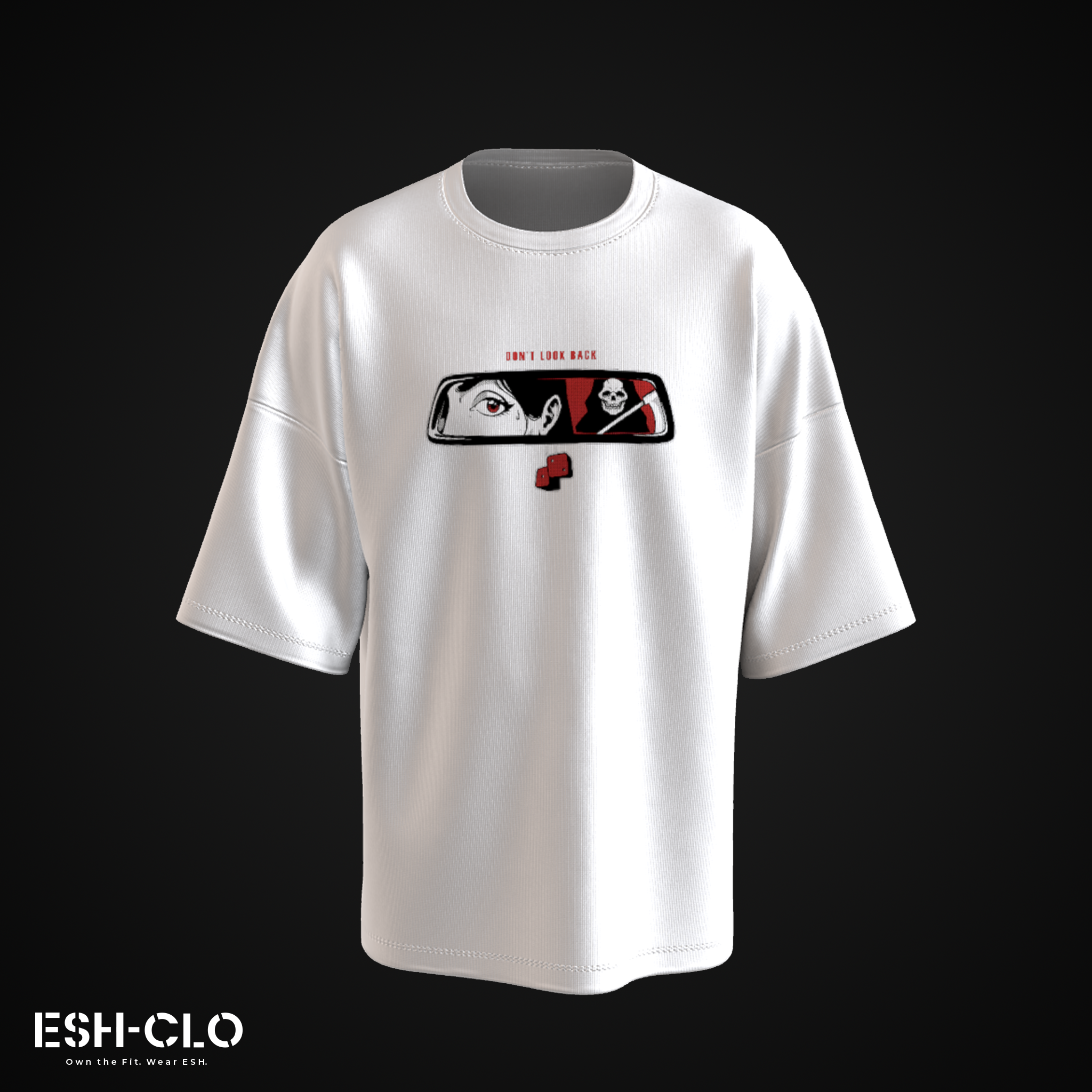 ESH Oversized T-Shirt – Don't Look Back (Drop 1)