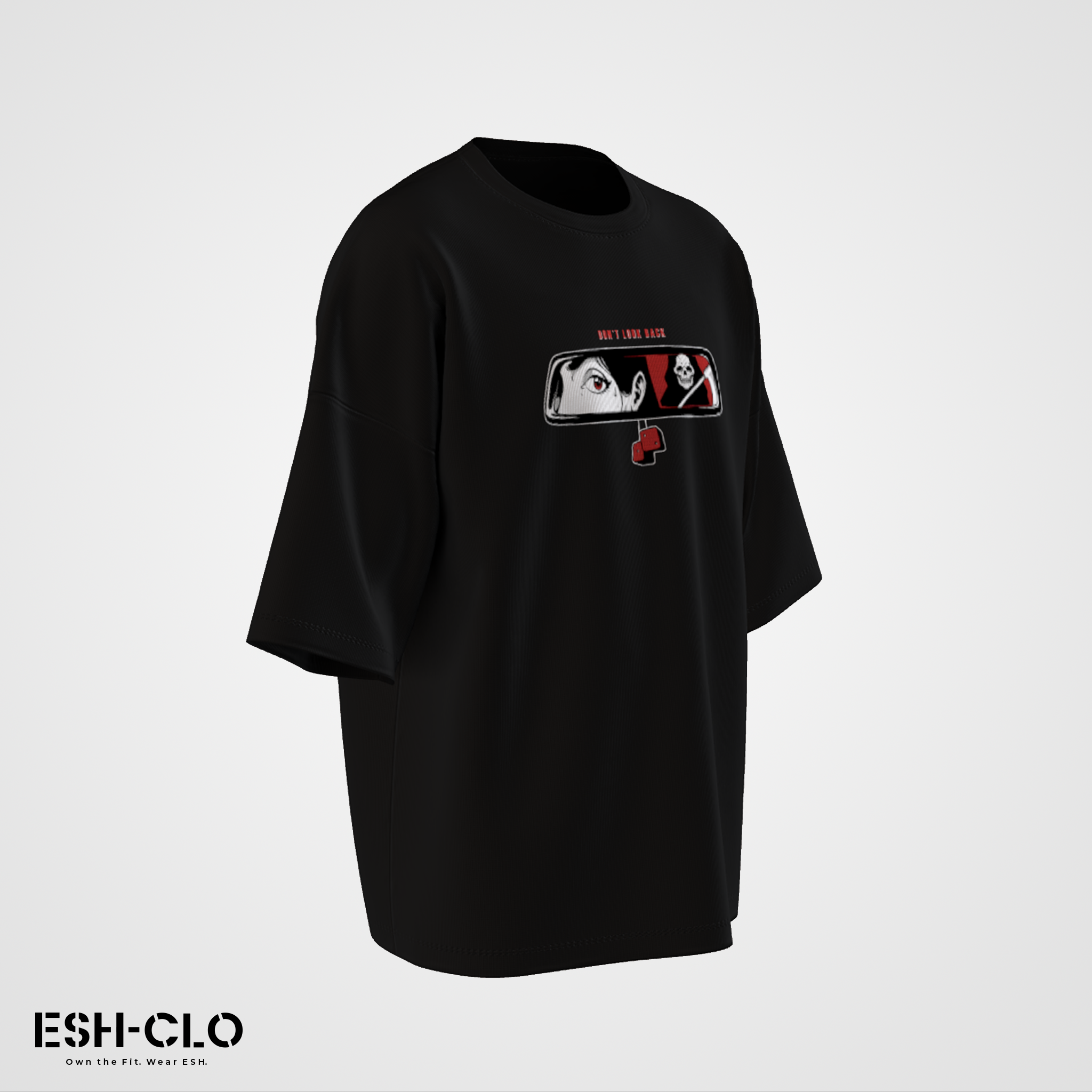 ESH Oversized T-Shirt – Don't Look Back (Drop 1)