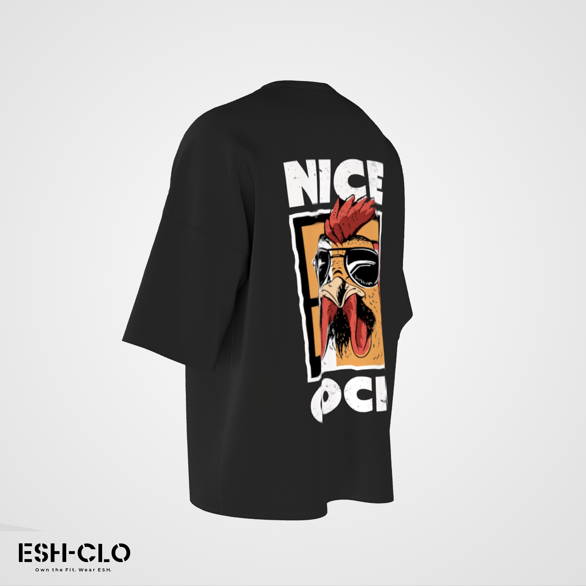 ESH Oversized T-Shirt – Nice Cock (Drop 1)